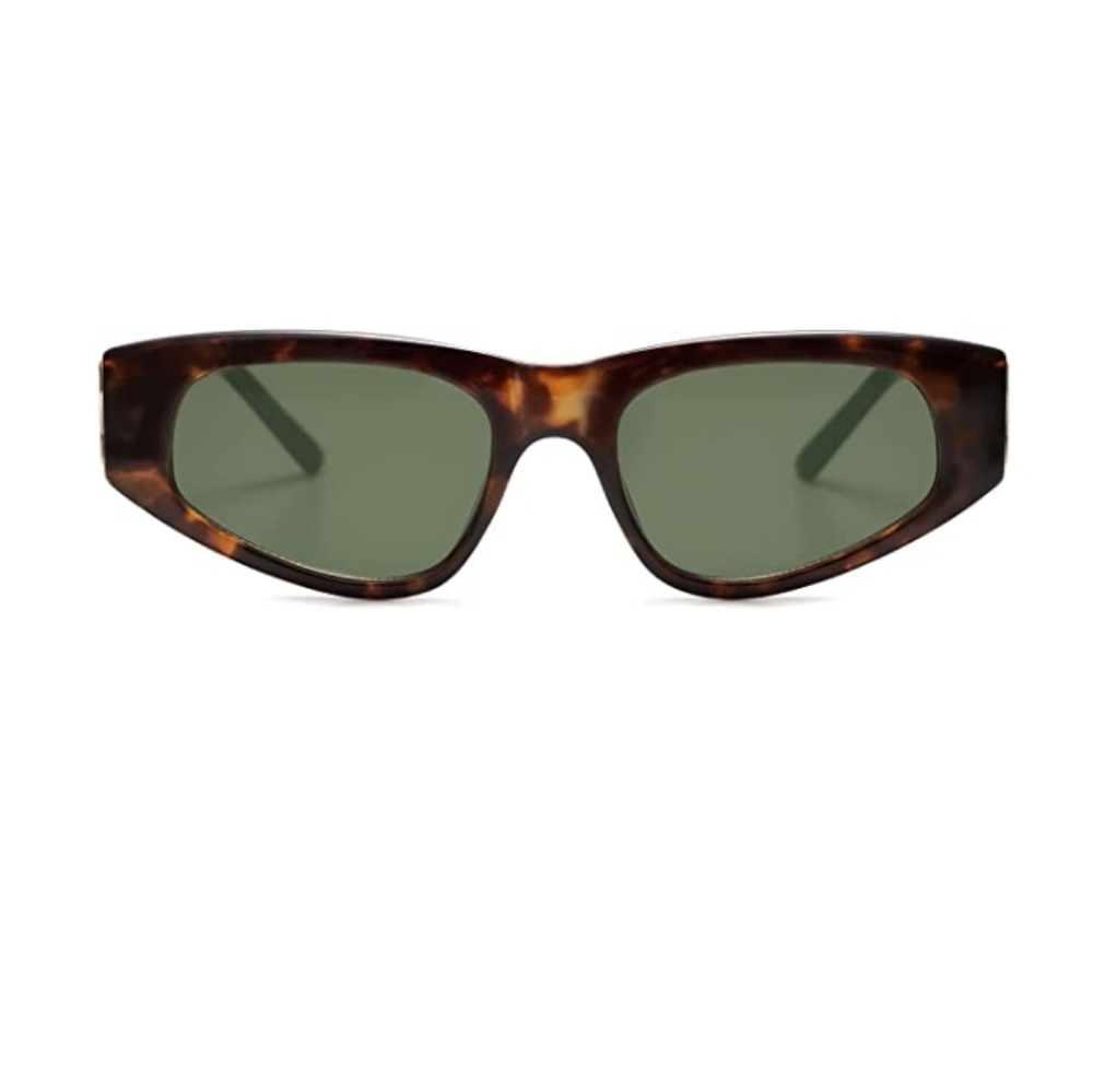 💫 Tortoise 90s Cat Eye Polarized Sunglasses for Women Trendy UV Protection